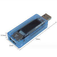 KWS-V20 Voltímetro y Amperímetro USB, Probador de Capacidad de Batería, Probador de Corriente y Voltaje KWS-V20