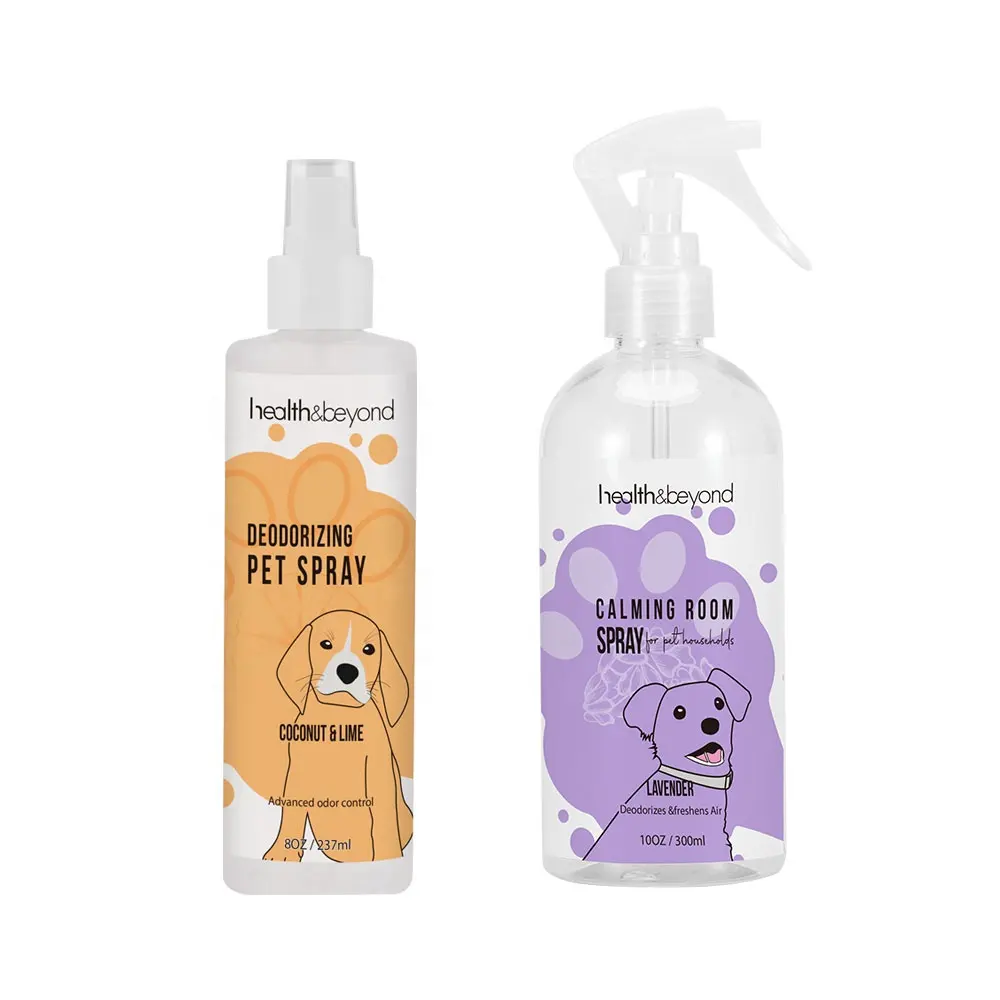 Desodorante inofensivo para mascotas, espray de Perfume para perros, marca propia, gran oferta