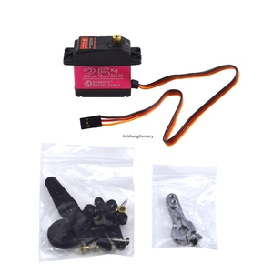 Servo Motor <span class=keywords><strong>DSServo</strong></span> <span class=keywords><strong>DS3225</strong></span> de 25 kg, 0.165 s, 25T, 180 Grados, Kit de Piezas para Drones FPV - Product Image 2