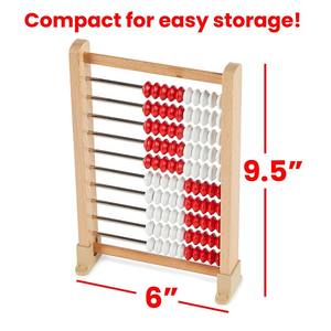 Rekenrek Abacus <span class=keywords><strong>en</strong></span> <span class=keywords><strong>bois</strong></span> Comptage <span class=keywords><strong>en</strong></span> <span class=keywords><strong>bois</strong></span> Manipulatifs mathématiques Compteurs de perles pour enfants Math - Product Image 2