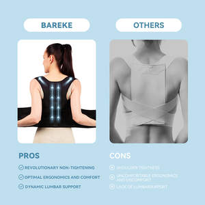 Nueva versión <span class=keywords><strong>de</strong></span> soporte Lumbar para mejorar la postura y aliviar el dolor, soporte <span class=keywords><strong>de</strong></span> espalda completo, <span class=keywords><strong>corrector</strong></span> <span class=keywords><strong>de</strong></span> postura mejorado - Product Image 4