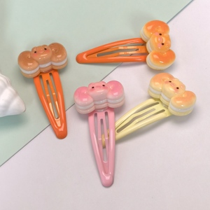 Pinzas para el pelo <span class=keywords><strong>de</strong></span> <span class=keywords><strong>pan</strong></span> <span class=keywords><strong>de</strong></span> elefante pequeño <span class=keywords><strong>de</strong></span> resina, horquilla <span class=keywords><strong>de</strong></span> dibujos animados encantadores, pinzas para el pelo para niñas, accesorios <span class=keywords><strong>de</strong></span> decoración para el cabello, 100 Uds. - Product Image 1
