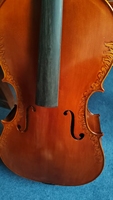 Professional 4/4 Handmade Cello with Ebony European Spruce and Maple Good Grain and Workmanship Made in China