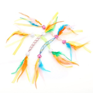 Piuma morbida molla tubo flessibile per interni animali domestici giocattoli interattivi e di movimento per gatti - Product Image 2