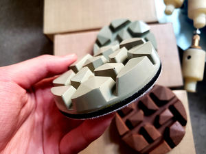 DT007缓冲器垫地板干和湿抛光树脂垫抛光机 - Product Image 2