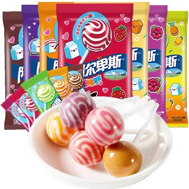 Bán Buôn Kỳ Lạ Đồ Ăn Nhẹ Kỳ Lạ Kẹo Sữa Hương Vị Alpine Kẹo Lollipop Lollipop Châu Á Hương Vị Trung Quốc Độc Đáo Kẹo