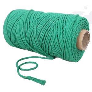 Bông Tái Chế Xoắn 3Mm-30Mm Số Lượng Lớn Tùy Chỉnh 100% Bông Màu Bông Sợi Dây Thừng <span class=keywords><strong>Macrame</strong></span> - Product Image 5