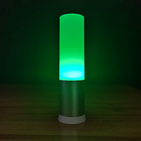 DMX télécommande contrôlée sur le terrain lumineux solide Rechargeable charge 15 couleurs barre lumineuse bureau barre décoration lampe de Table lumière