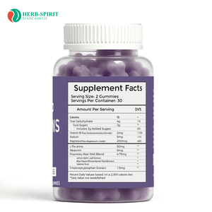 Custom Private Label 6mg <strong>Melatonin</strong> Sleep <strong>Gummy</strong> Vegan <strong>Melatonin</strong> Gummies for Relaxation and Sleep L-THEANINE - Product Image 5