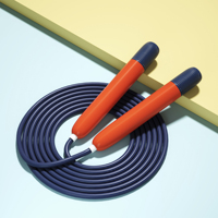 Corde à sauter réglable pour le sport avec poignée en PP/PVC, longueur 2,8 m, portable, personnalisable, unisexe, pour la maison et la salle de sport