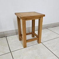 Langlebiger Moderner Nachhaltiger Teak-Outdoor-Kaffee-/Beistelltisch aus Indonesien für Terrasse, Balkon, Garten & Strand