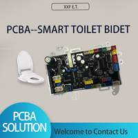 Carte de contrôle intelligente pour toilettes PCBA personnalisée, modèle XXF MT-MC201C, développement sur demande tout-en-un incluant le schéma PCB