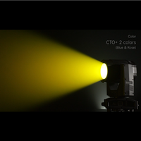 2023 NOUVEAU IP 65 lyre 400w étanche led tête mobile zoom lyre avec CTO