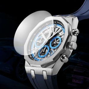 <span class=keywords><strong>Reloj</strong></span> con Caja de 12 Facetas y Logotipo Personalizado, Pedidos al por Mayor, con Esfera Hueca, Función Luminosa, Movimiento de Cuarzo, Accesorio de Moda Juvenil - Product Image 3