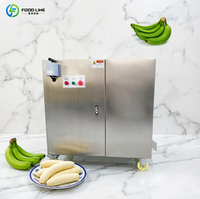 Industriële machine voor het verwijderen van bananenschillen en het pellen van groene plantains