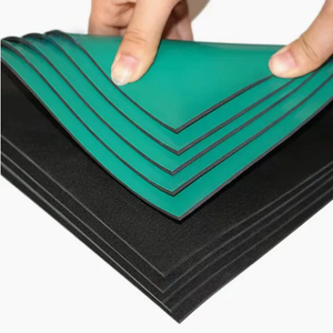 工业级防滑耐磨橡胶板，由中国制造商生产，适用于潮湿/油污区域 - Product Image 5