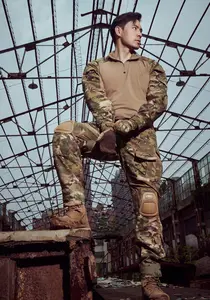 Uniforme tático de camuflagem ao ar livre clássico G3 traje sapo uniforme de treinamento profissional ao ar livre treinamento a pé