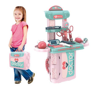 Ensemble de jouets de jeu de rôle pour enfants, docteur, Kinderspielzeug, sac portable en plastique, jouets médicaux pour enfants - Product Image 1