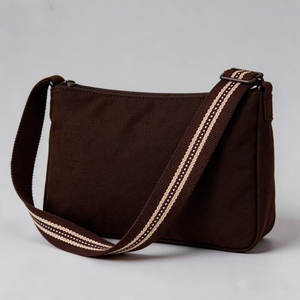 Ceinture en sangle 100 % coton écologique <span class=keywords><strong>à</strong></span> rayures pour textiles de maison, sacs et chaussures - Product Image 1