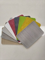 Rollo de Suelo Vinílico de PVC con Textura Tejida Resistente al Desgaste, Antideslizante y Decorativo para Áreas de Recepción de Centros Comerciales