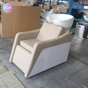 Mode Beleuchtung Backwash Shampoo Einheit Salon Möbel <span class=keywords><strong>Heap</strong></span> Spa Shampoo Stuhl mit Vibrations <span class=keywords><strong>massage</strong></span> - Product Image 2