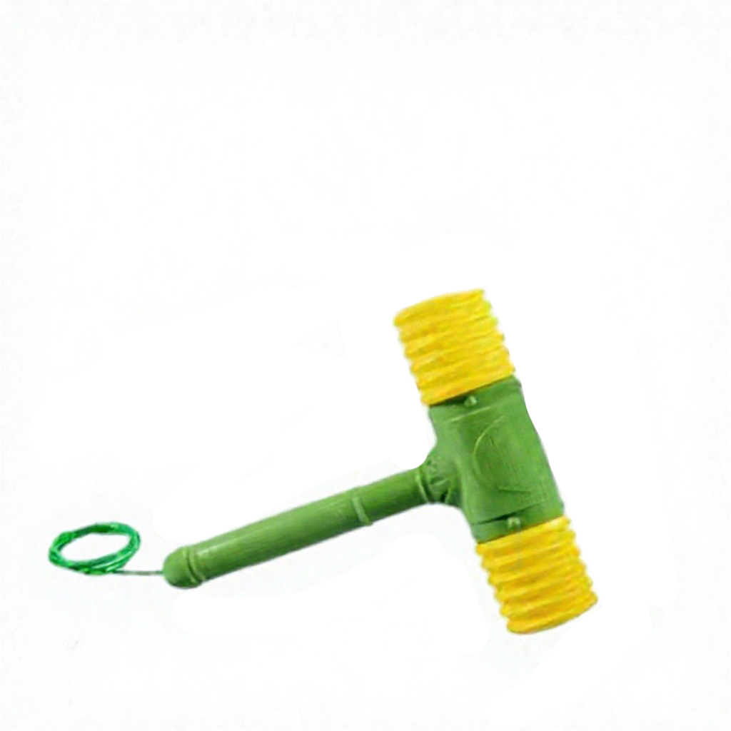 Green-Double - headed yellow - headed green - handled hammer