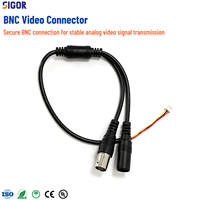Cableado de Video BNC Personalizado de 3 Núcleos, Cable de Conexión para Cámara CCTV, Conector AHD CVBS, Kit de Monitoreo de Video a Prueba de Agua