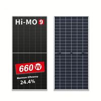 Panneaux solaires bifaciaux Longi 660W LR7-72HYD 625W 630W 640W 650W 660W entièrement noirs – Prix et modules photovoltaïques en stock entrepôt UE