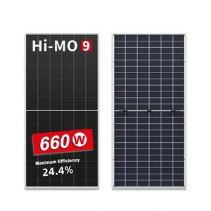 Panel Solar Bifacial Longi de 660W LR7-72HYD 625W 630W 640W 650W 660W, Paneles Solares Totalmente Negros, Precio de Fábrica, Stock en Almacén de la UE, Módulos Fotovoltaicos - Product Image 1