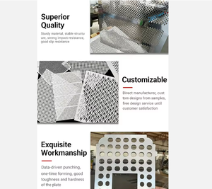 <span class=keywords><strong>Grillage</strong></span> métallique expansé non toxique, facile à découper, réfléchissant la chaleur, pour la décoration des bâtiments publics - Product Image 6