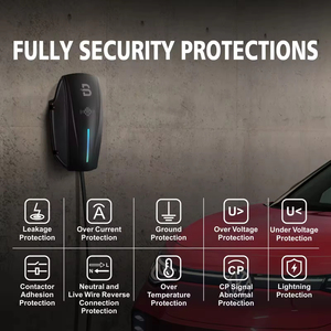 Cargador de Vehículos Eléctricos BENY AC, 32a Tipo 2, Wallbox 7kw 22kw, RFID, WiFi/Aplicación Inteligente, Estación de Carga para Vehículos Eléctricos con DLB Opcional - Product Image 6