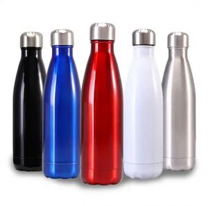 Botella de Agua Deportiva Personalizada al por Mayor de Alta Calidad, Termo Deportivo de Acero Inoxidable 304 con Forma de Lata de Refresco - Product Image 1