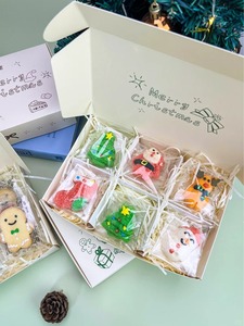 Livraison sûre et élégante personnalisée emballage postal <span class=keywords><strong>de</strong></span> qualité alimentaire pour macarons brownies tranches <span class=keywords><strong>de</strong></span> gâteau boîtes en papier pliantes durables - Product Image 6
