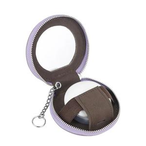 AndoBag Porte-clés en cuir véritable, mini sacs pour écouteurs, porte-monnaie créatif, petit sac à cosmétiques avec miroir 2668 - Product Image 4