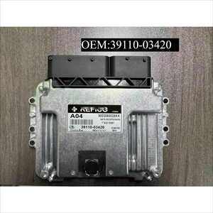 ECU A04 Baru 39110-03420 3911003420 39132-26BE0 Papan Komputer Mesin Baru ECM Cocok untuk Aksesoris Mobil KIA - Product Image 1