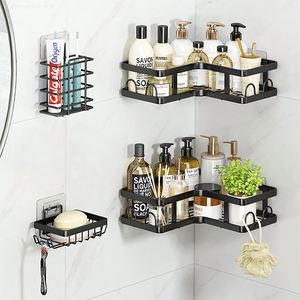 Wall Mounted No Drilling <b>Corner</b> Bathroom Rack <b>Shower</b> <b>Caddies</b> <b>Shower</b> Shelf Organizer Steel <b>Shower</b> <b>Caddy</b> Bathroom <b>Corner</b> Shelf - Product Image 5