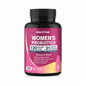 Probiotiques Digestifs Féminins de Haute Qualité 120 Milliards D-Mannose Extrait de Canneberge Biologique Améliore la Santé Intestinale Réduit les Odeurs - Product Image 1