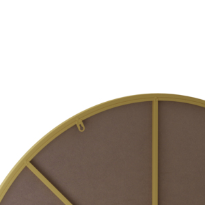Gold Circular Wall Mirror 39 Inch Metal Framed Round Mirror for Bathroom Living Room Vanity Dressing Mirror - Product Image 5