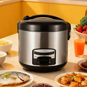 Cuisinière à riz portable de luxe de haute qualité, en promotion, capacité 1,1-2L, contrôle mécanique du minuterie, compatible VR, KC02004 - Product Image 4