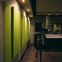 Panneau acoustique en feutre polyester, absorbeur de son, couleur personnalisée pour studio d'enregistrement, home cinéma, mur, plafond