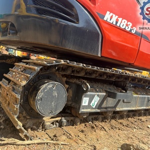 Mini-excavatrice fonctionnelle de 8 tonnes Kubota KX183 avec haute performance, excavatrice Kubota KX155 KX165 KX183 à bas prix - Product Image 5