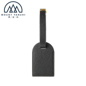 Etiquettes à bagages d'aéroport en cuir véritable en vrac d'usine étiquette de sac de <span class=keywords><strong>voyage</strong></span> valise bagages logo personnalisé carte d'embarquement en <span class=keywords><strong>avion</strong></span> de luxe - Product Image 5