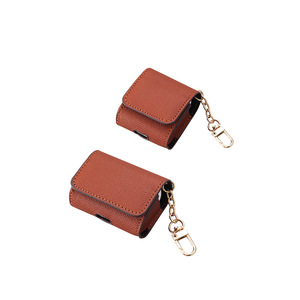 Porte-clés en cuir simple pour écouteurs, mini pendentif pour <span class=keywords><strong>couple</strong></span>, pour sac - Product Image 5