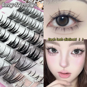 Faux <span class=keywords><strong>cils</strong></span> en fibres synthétiques légers et confortables 2026 – Parfaits pour le maquillage quotidien, <span class=keywords><strong>les</strong></span> soirées et <span class=keywords><strong>les</strong></span> occasions spéciales - Product Image 2