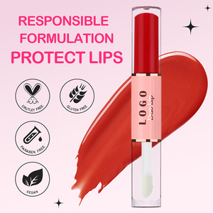 Brillo de labios transparente de etiqueta privada al por mayor, maquillaje resistente al agua, brillo de labios vegano, productos de belleza para manchas, cosméticos - Product Image 3