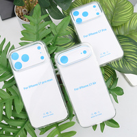 Protecteur d'appareil photo Housse de téléphone souple pour iPhone 17 Air Transparent TPU Phone Case pour iPhone 16 17 Pro Max 15 14 13 12 11 Pro