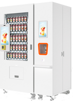 Nieuwe commerciële 24-uurs intelligente automaat voor verse bevroren fruitsmoothies