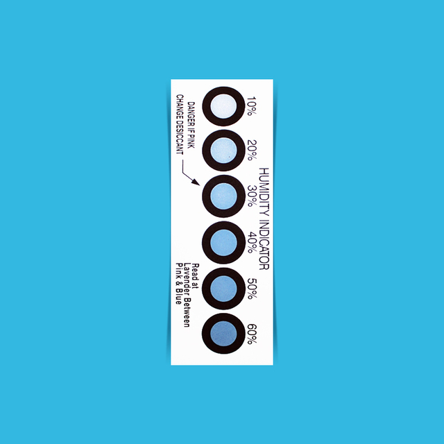 Electronic Component Humidity Indicator Label