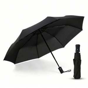 Paraguas con Logotipo Personalizado, Económico, de Buena Calidad, Protección UV, Resistente al Viento, Plegable, Mini, Automático, con Funda - Product Image 4