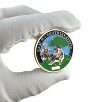 Pièce de monnaie Uniquepin Coin-006 la plus vendue, pièce de monnaie souvenir en métal coloré plaqué sur mesure, personnage de dessin animé, 38,1 mm/44,5 mm